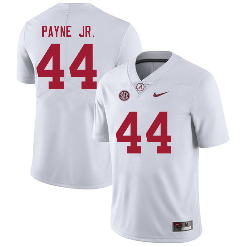 Men #44 Damon Payne Jr. Alabama Crimson Tide College Football Jerseys Sale-White